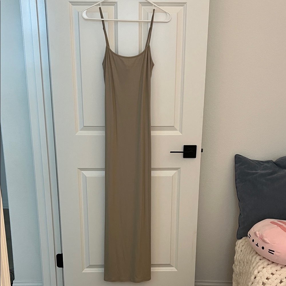 Divided Olive Green Maxi Dress